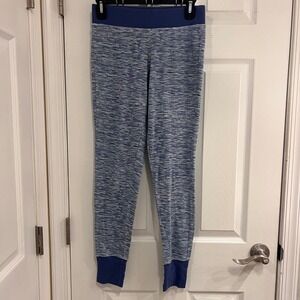 Victoria's Secret Blue Space Dye Thermal Pajama Joggers XS Lounge Pants